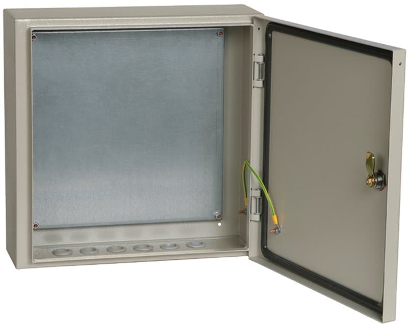 IEK Корпус металлический ЩМП-4.4.1-0 (400х400х150мм) У2 IP54 — миниатюра 1