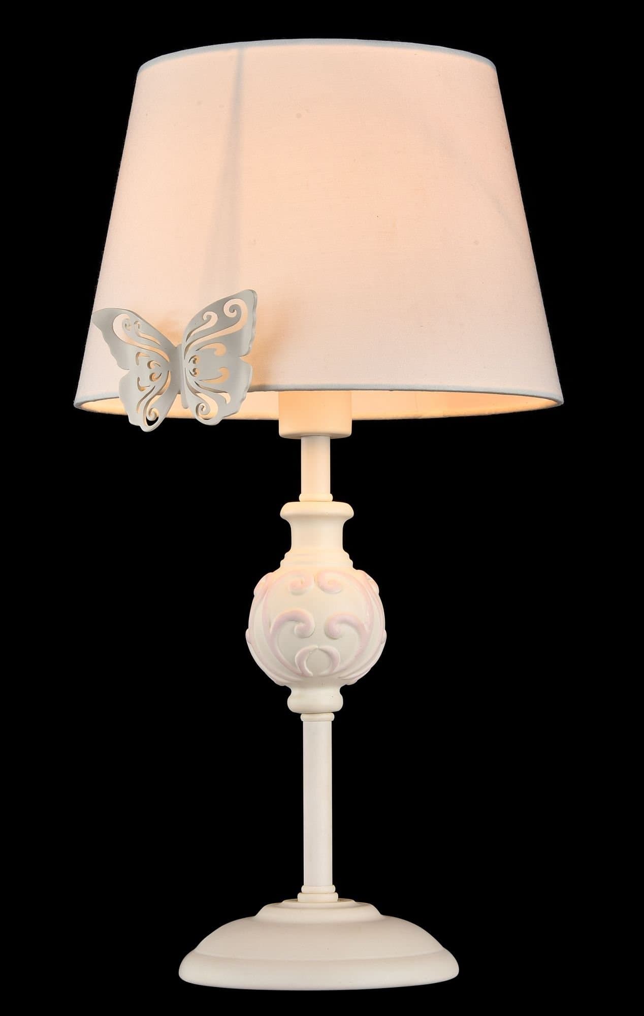 Maytoni Elegant Fiona Белый Настольная лампа 1xE14 40W ARM032-11-PK — миниатюра 2