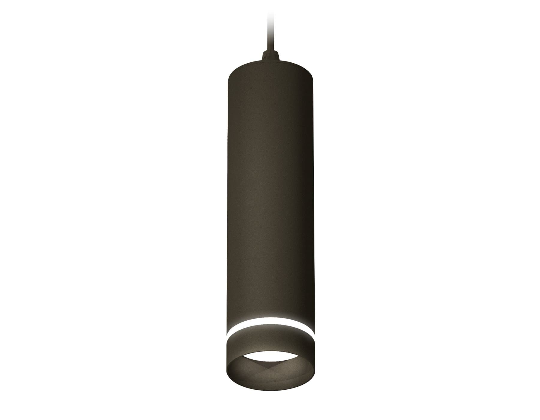 Ambrella Комплект подвесного светильника с акрилом XP6356002 SBK/FR черный песок/белый матовый MR16 GU5.3 (A2302, C6356, N6229) — миниатюра 1