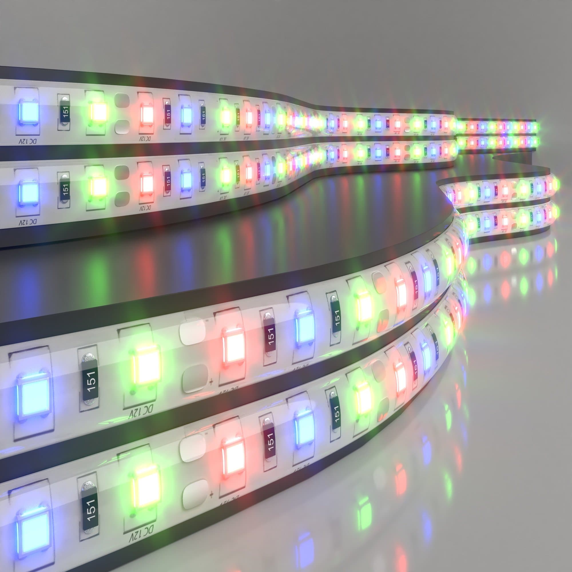 Elektrostandard 5050 12V 60Led 14,4W IP65 RGB / Лента светодиодная 60Led 14,4W IP65 мульти a034876