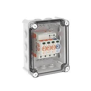 OBO Bettermann Комплект УЗИП V50-3+NPE в защитном корпусе  (Класс I+II), 280  В 5093596 — миниатюра 2