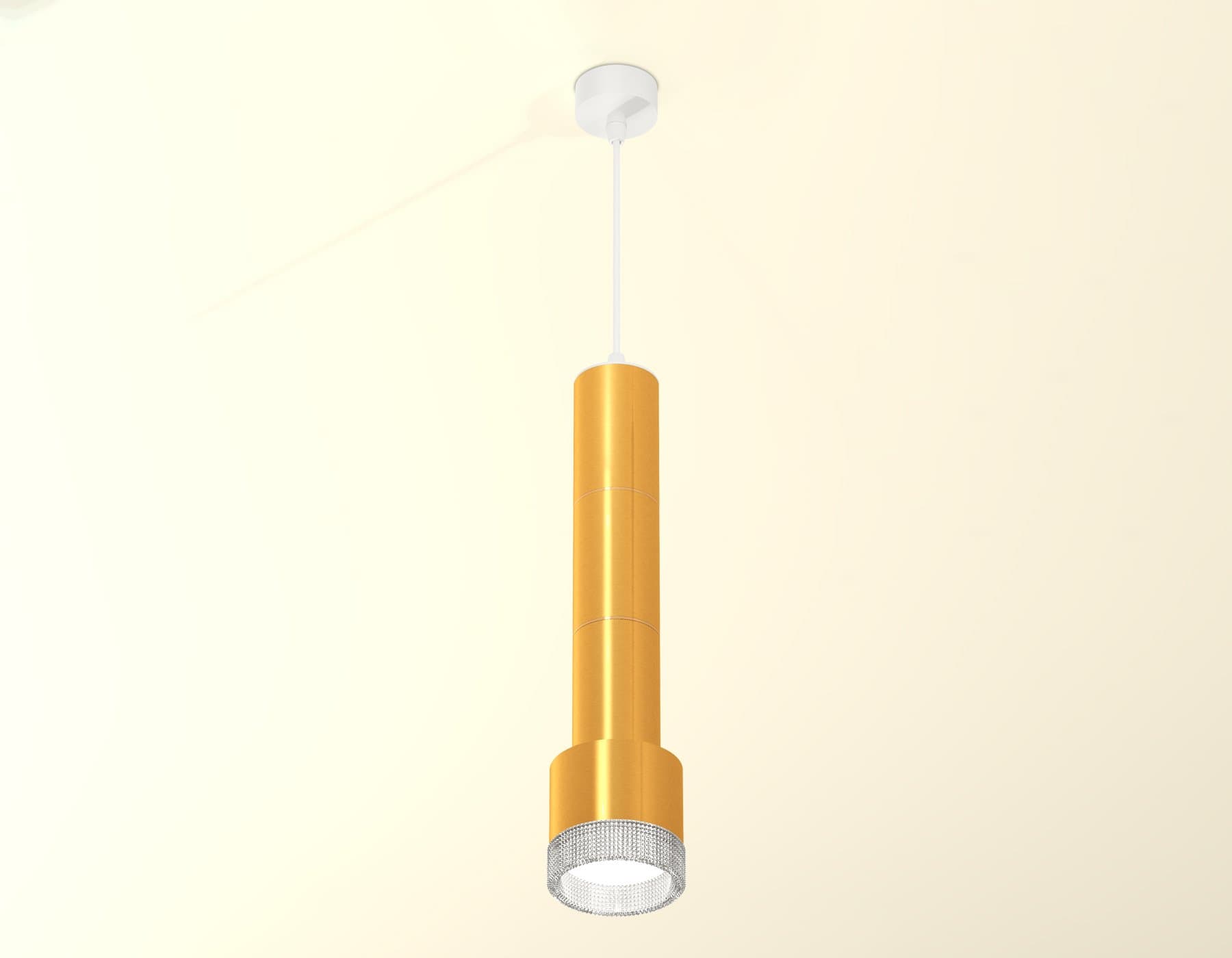 Ambrella Комплект подвесного светильника с композитным хрусталем XP8121005 PYG/CL золото желтое полированное/прозрачный GX53 (A2301, C6327, A2062, C63 — миниатюра 3