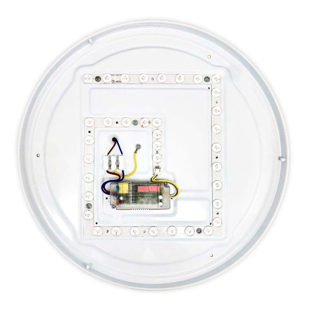 Ambrella Потолочный светодиодный светильник с пультом FF50 WH белый 72W 3000K/4200K/6400K D500*75 (ПДУ ИК) — миниатюра 2
