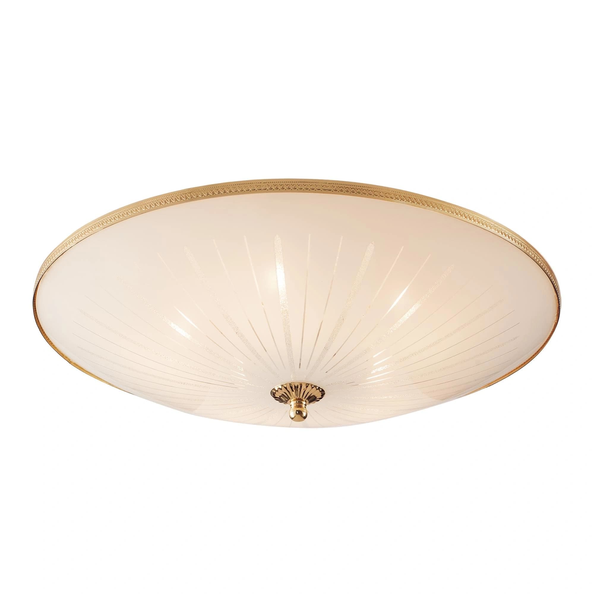 Citilux CL912521 Золото+Кристалл Светильник Наст.-Потол.
