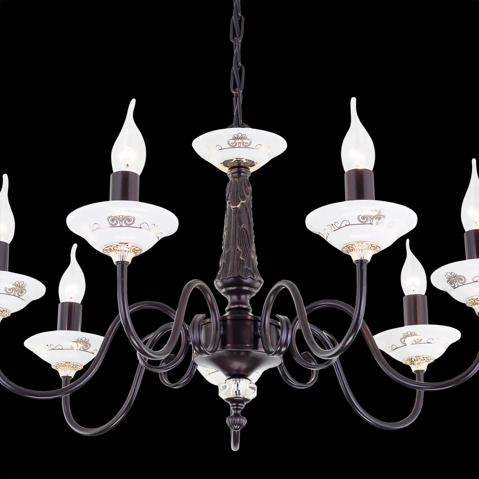 Citilux CL414171 Родос Кофейный Светильник Люстра — миниатюра 3