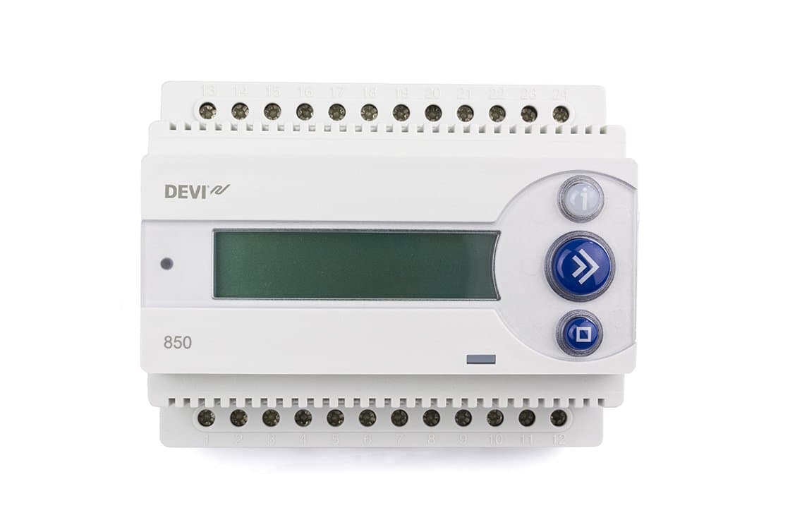 Devi Терморегулятор Д-850 с источником питания 24 В 140F1084