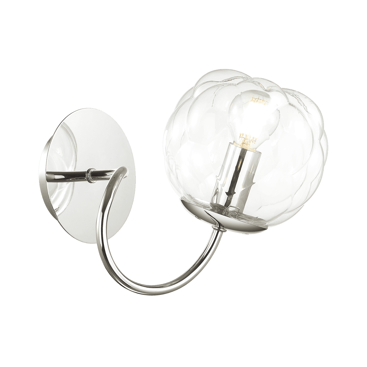 Lumion 4557/1W MODERNI LN21 хром Бра E14 40W 220V BREANA — миниатюра 2