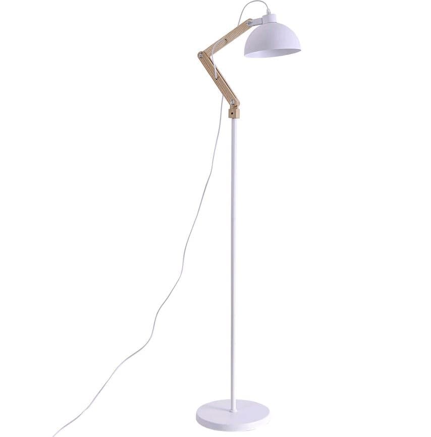 Kink Light 07029,01 Торшер КЕРТЕС белый  h170 w40*20  Е27 1*40W
