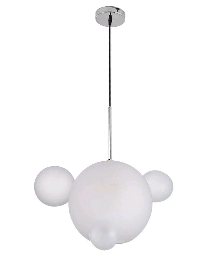 Kink Light 07545-4,01(02) Подвес Галла белый (цвет корпуса хром) w40*45 h200 Led 14W (4000K)