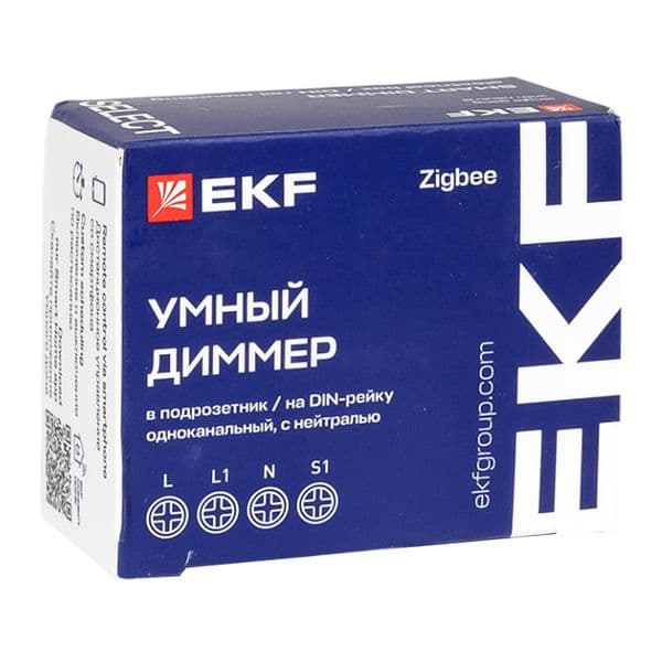 EKF Умный диммер в подрозетник 1-канальный Zigbee Connect Select — миниатюра 9