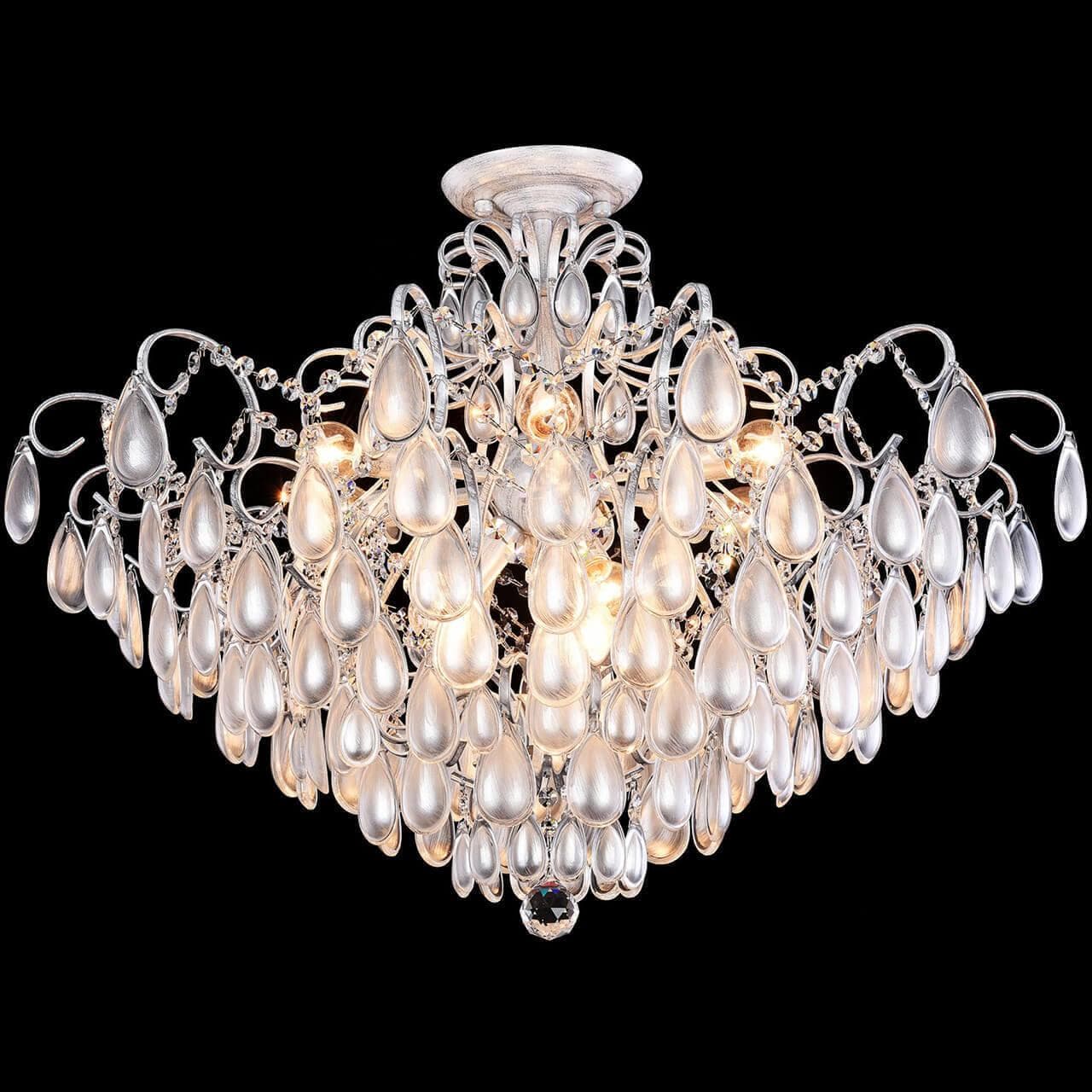 Freya Classic Chabrol Серебро Люстра E14 40W FR2302CL-09S — миниатюра 11