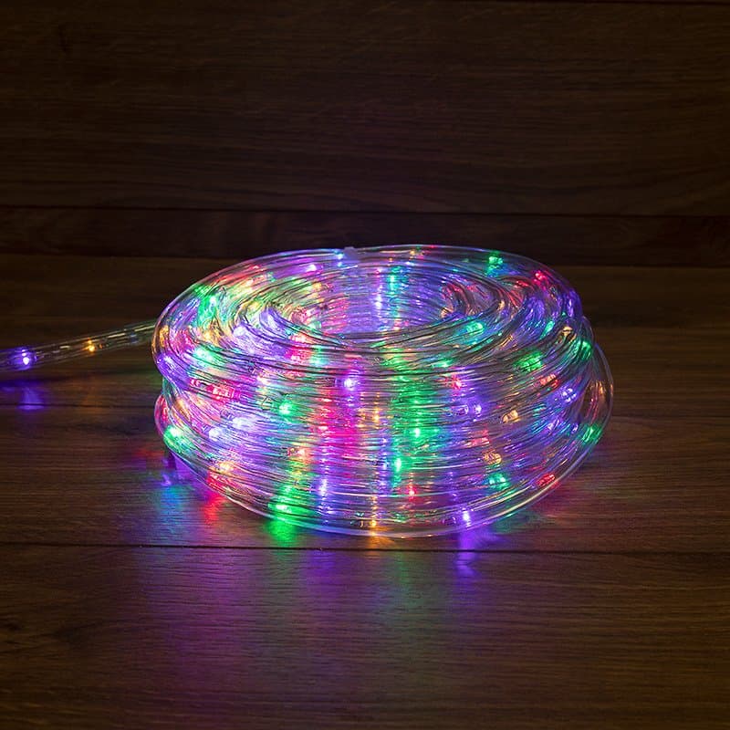 NEON-NIGHT Дюралайт LED, фиксинг (2W), 24 LED/м, мультиколор (RYGB), 25 м 121-328-14