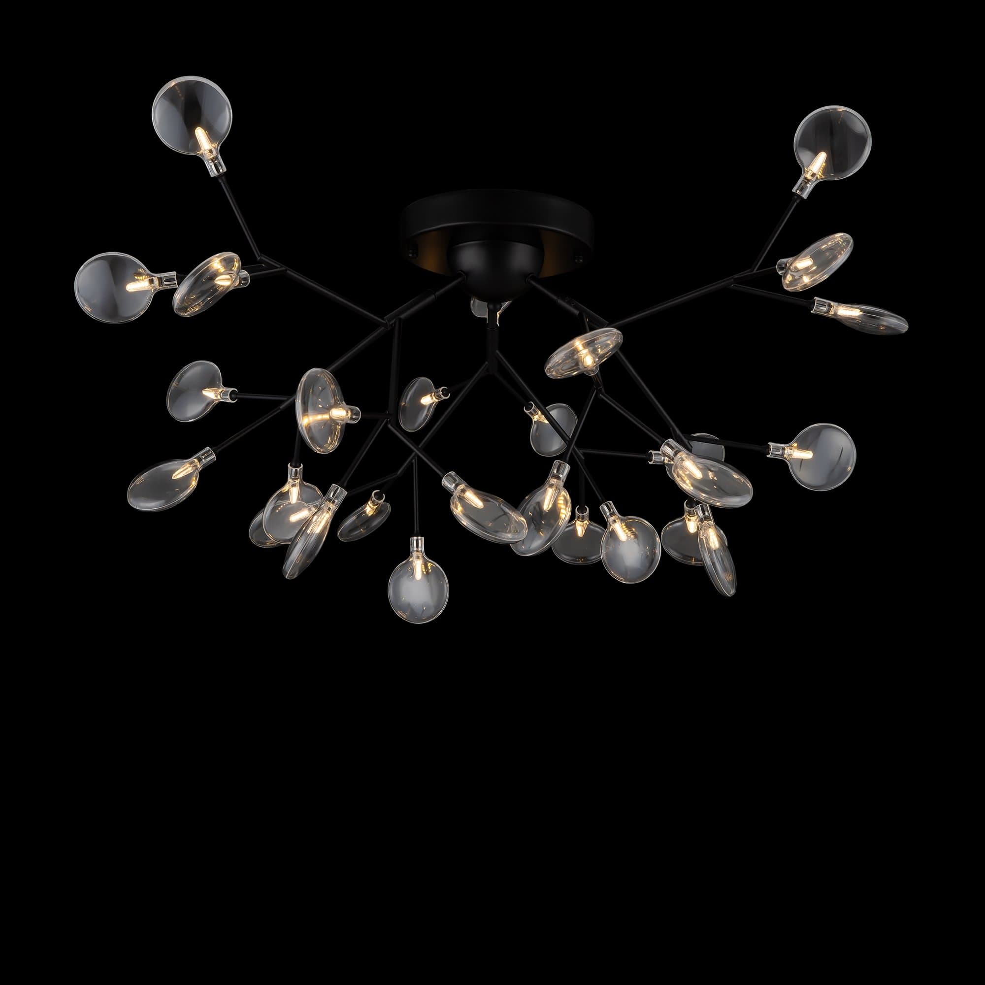Freya Florencia Черный Потолочный светильник FR5049CL-27B — миниатюра 2