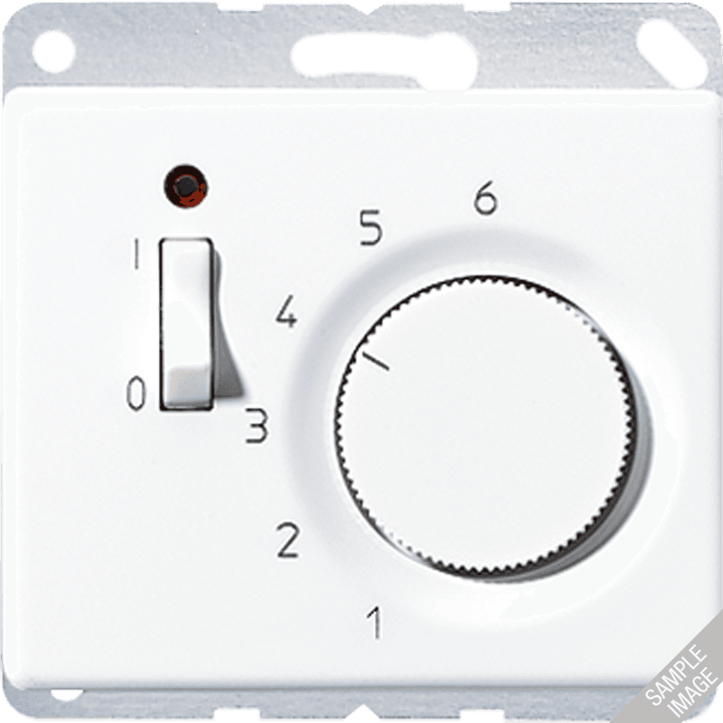 JUNG SL 500 Бронза Термостат комнатный, 10(4)А TRSL231GB — миниатюра 2