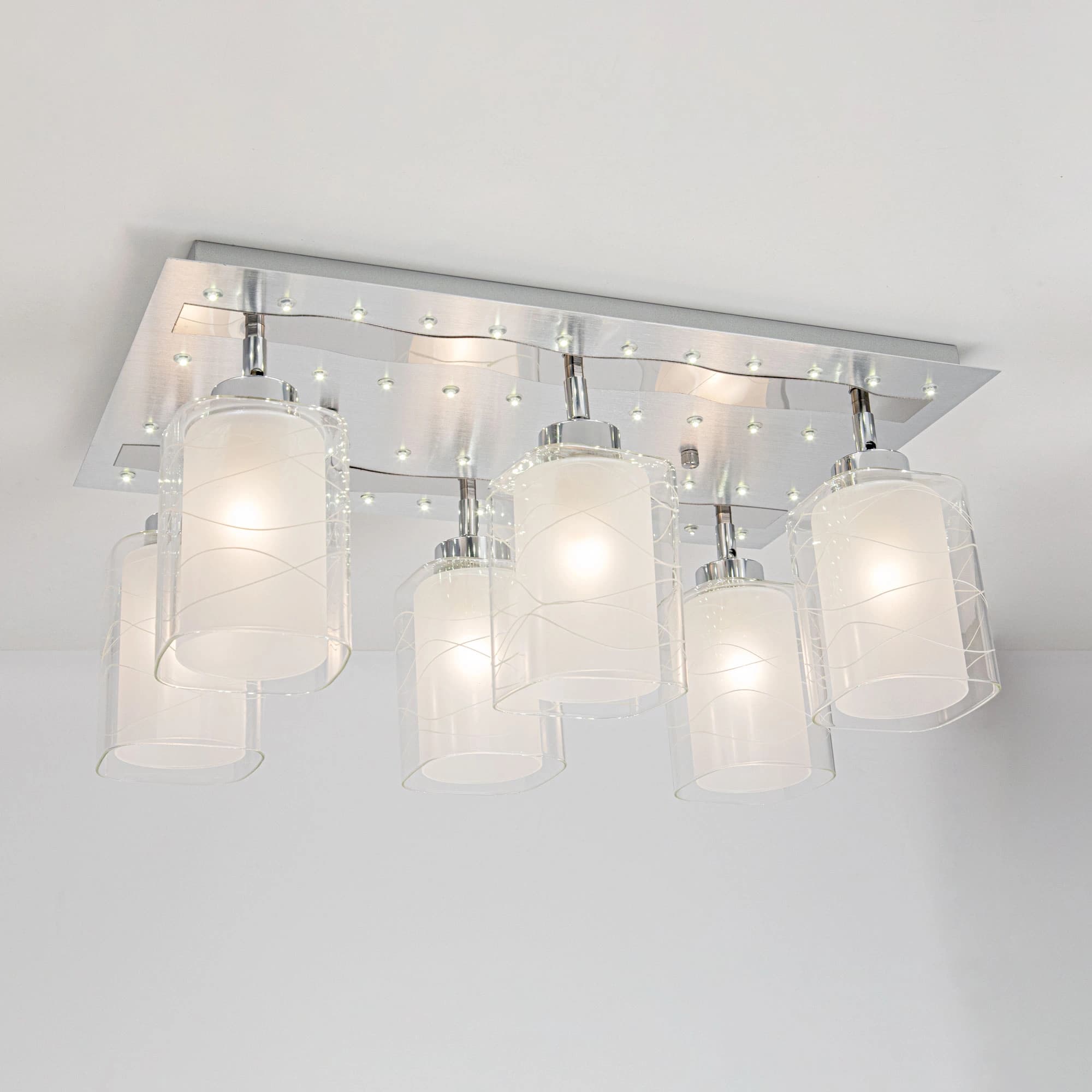 Citilux CL160263 Прима LED Алюм+Хром Светильник Люстра — миниатюра 2