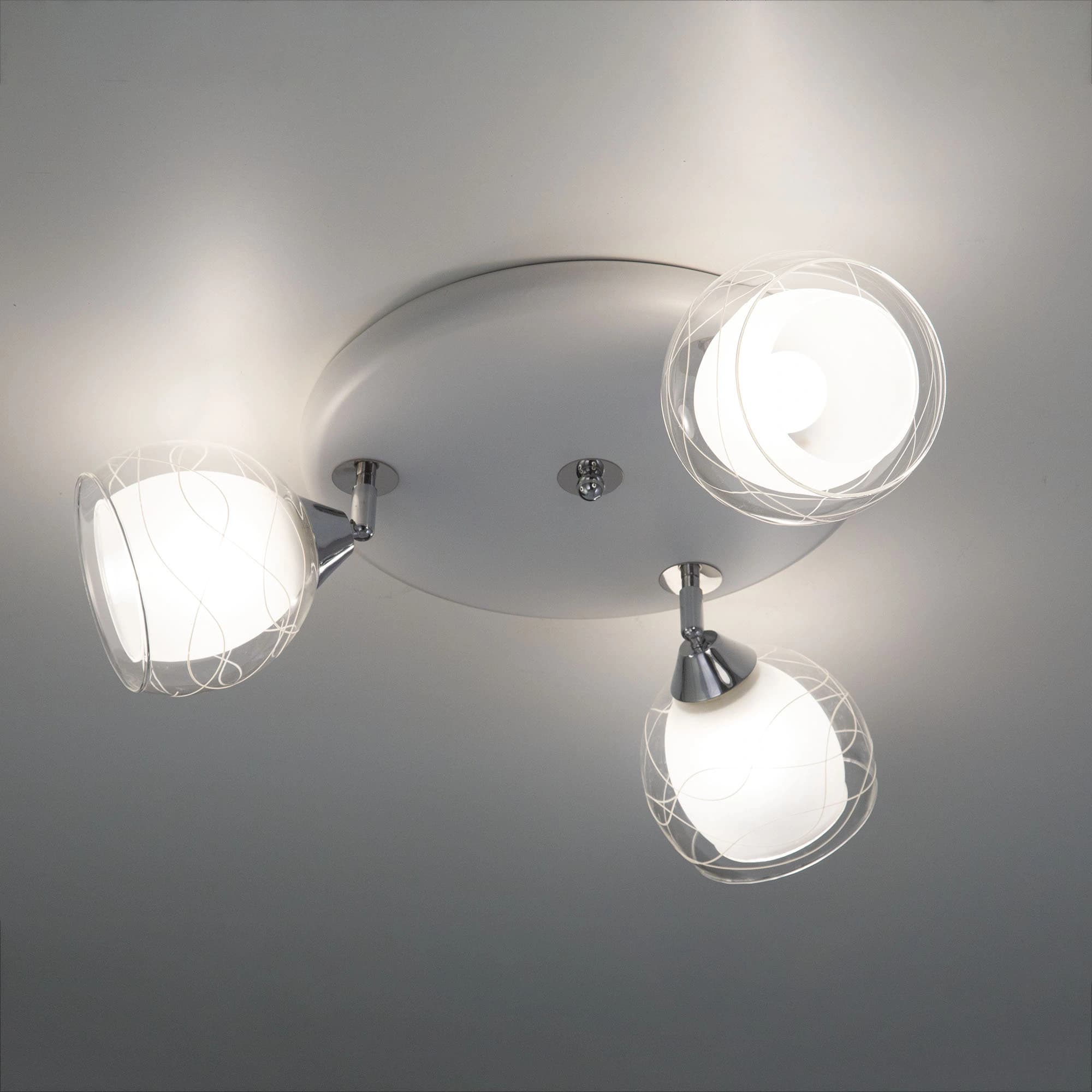 Citilux CL158131 Самба Бел+Хром Светильник Люстра — миниатюра 7