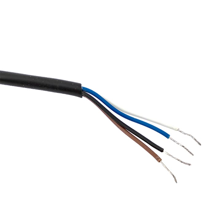 EKF Кабель-разъем М12 4-PIN угловой PLG-12L-4-2 — миниатюра 3