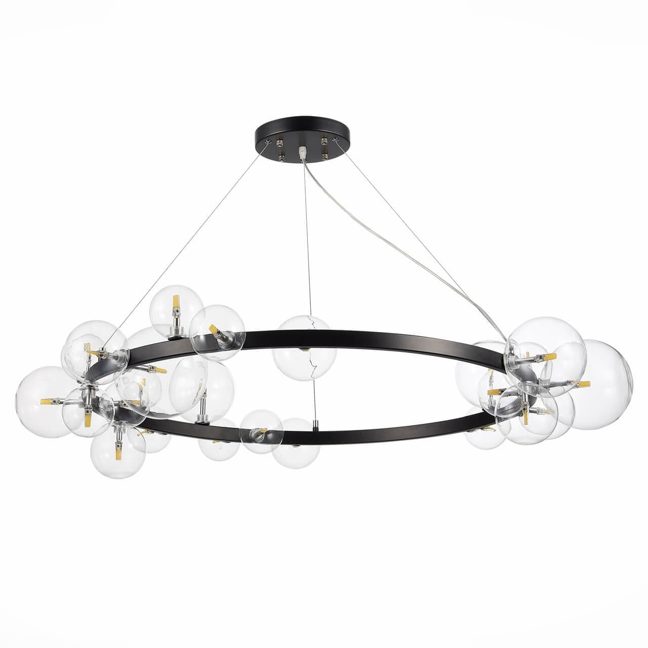 ST Luce SL1165.403.24 Светильник подвесной Черный/Прозрачный G4 24*3W — миниатюра 4