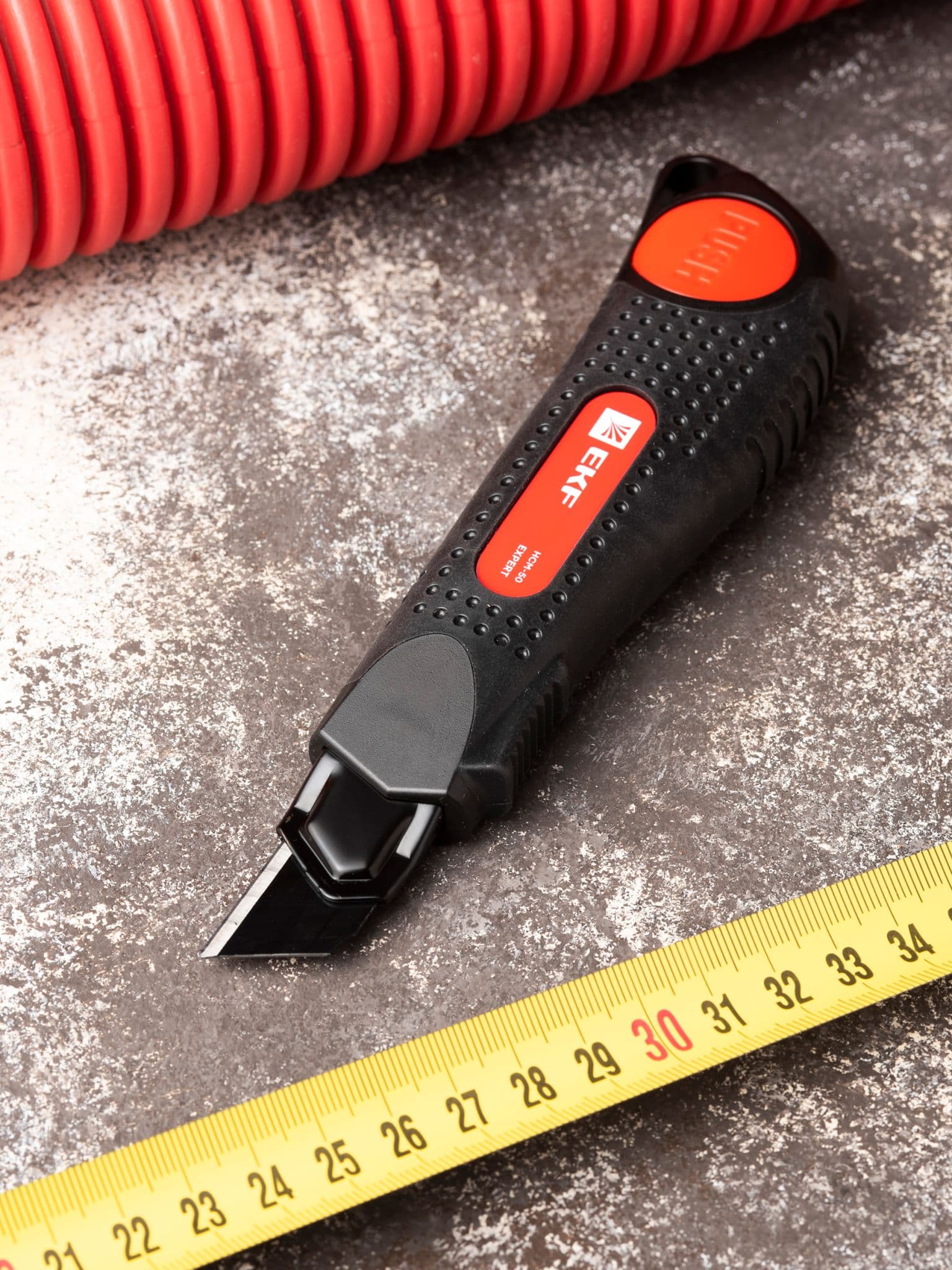 EKF Нож строительно-монтажный 18 мм НСМ-50 (18мм)(SK4) Heavy Duty (до 25 кг) Expert — миниатюра 10