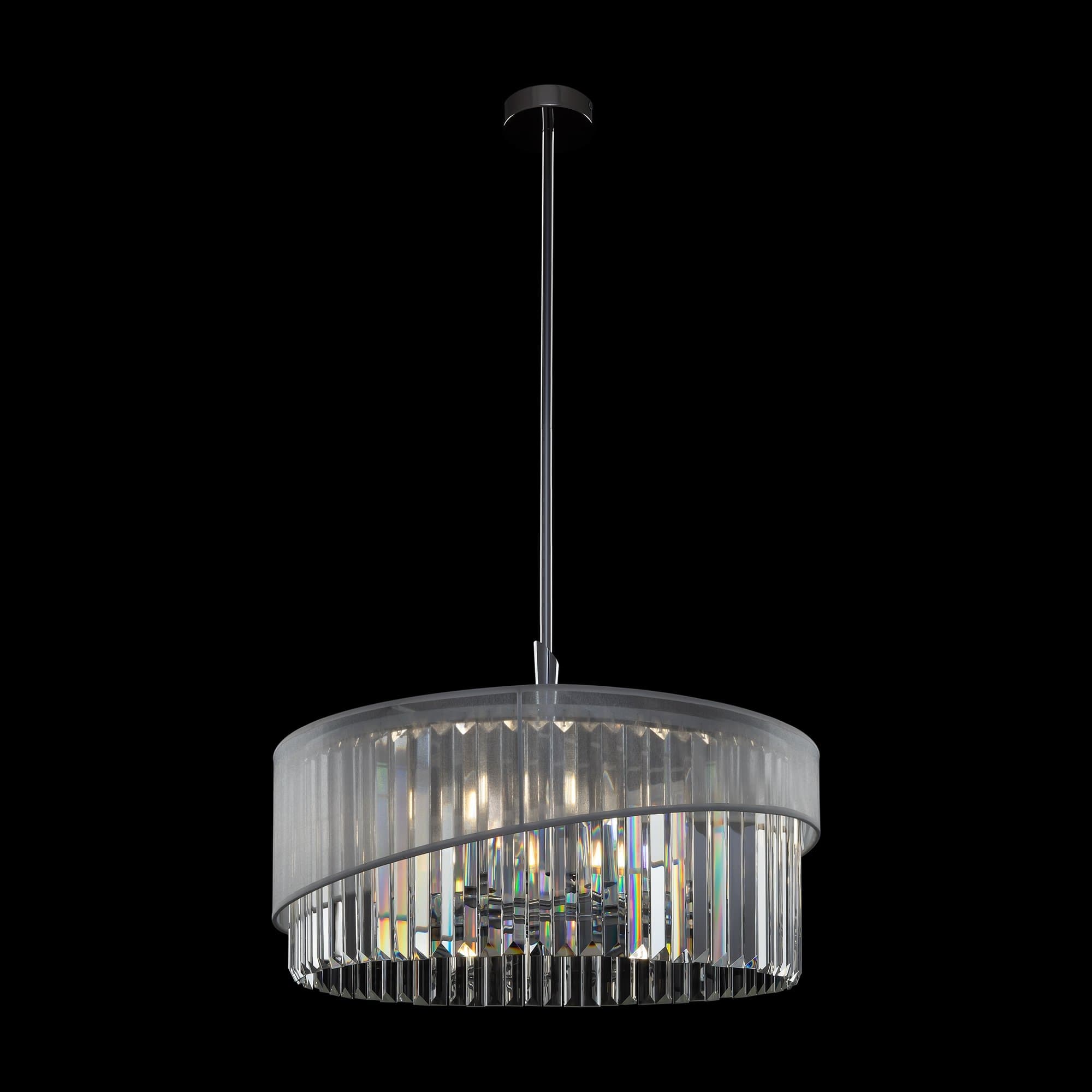 Freya Eclipse Хром Люстра FR5170PL-08N — миниатюра 2