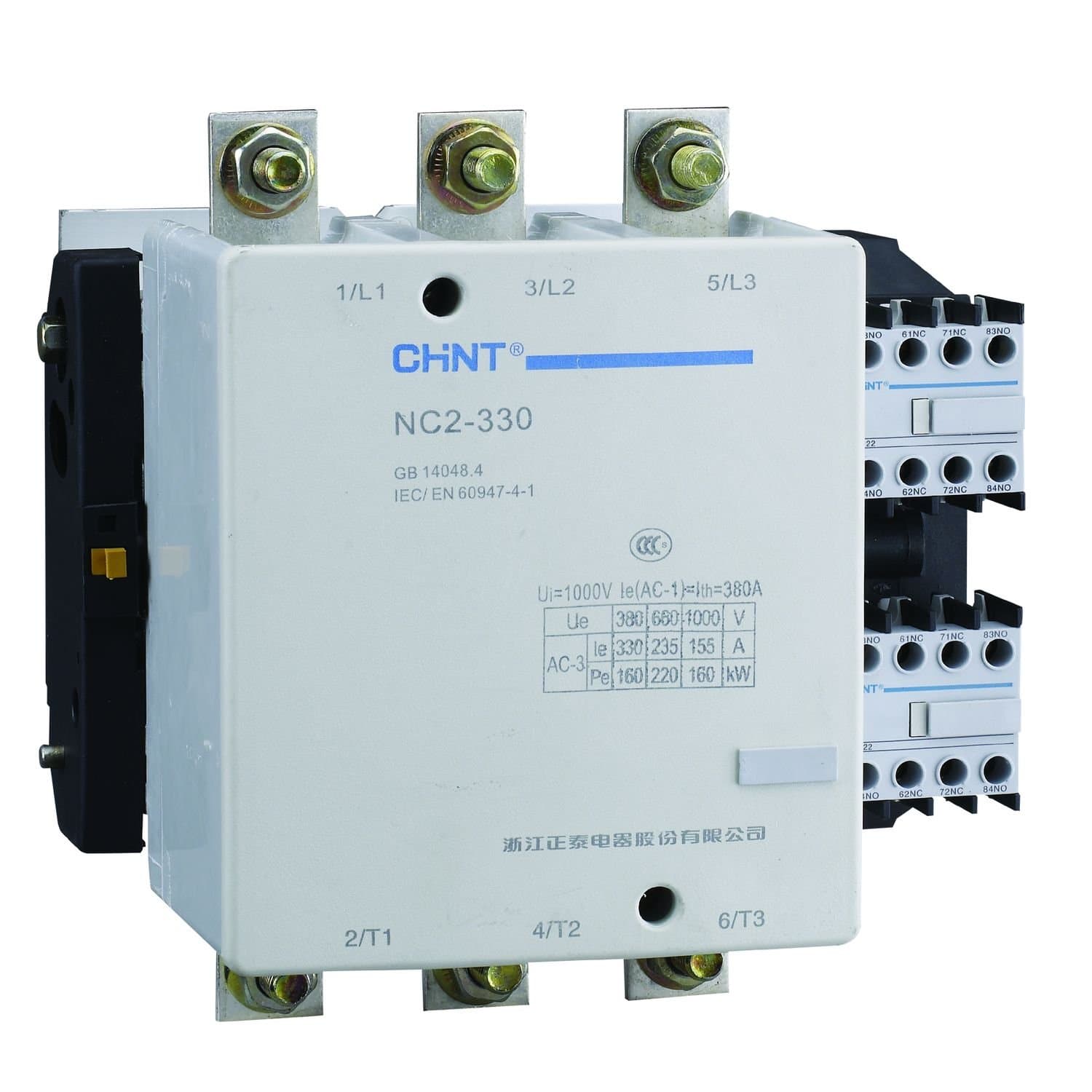 CHINT Контактор NC2-330NS реверс 330A 230В/АС3 50Гц (Roh)