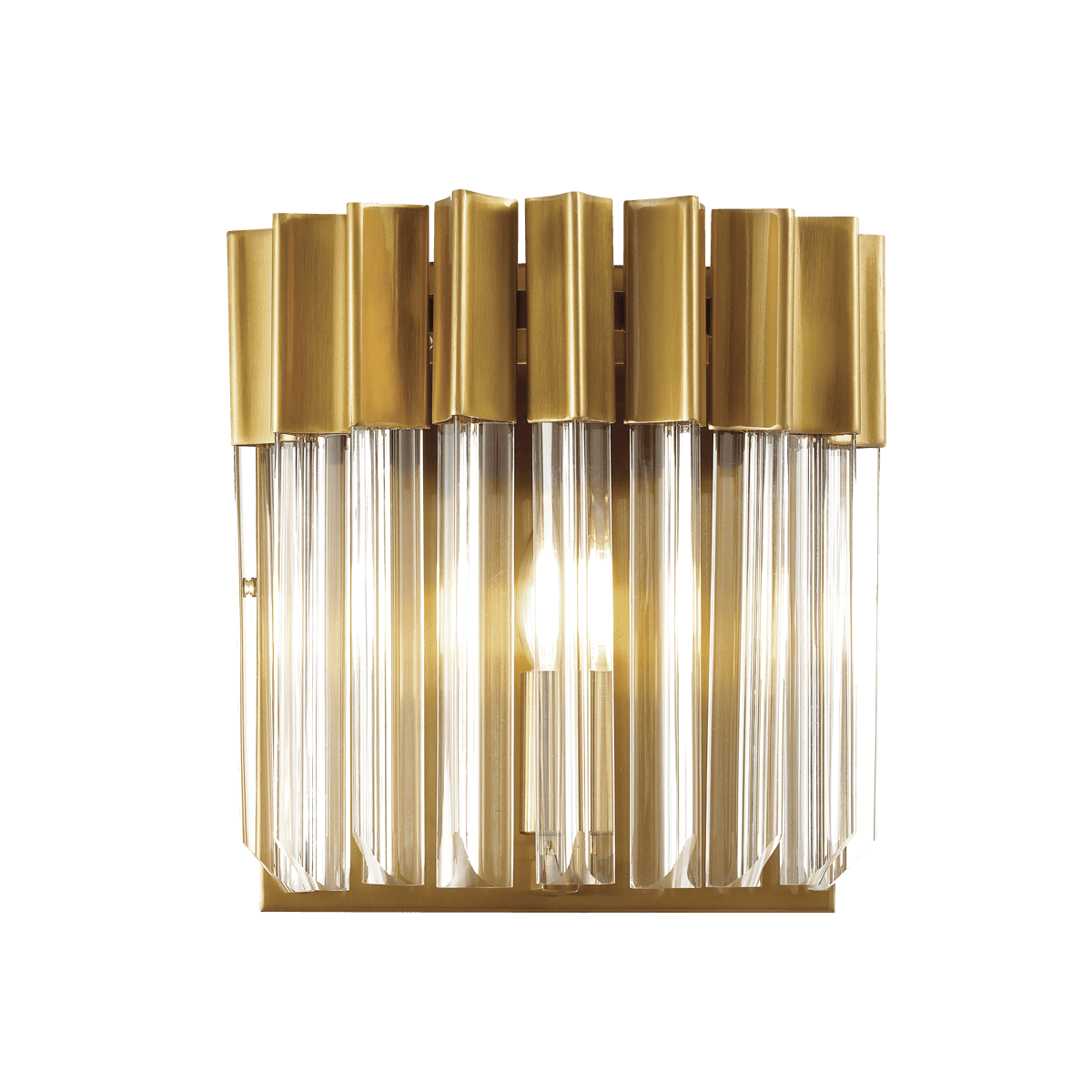 Odeon Light 4675/1W ODL20 425 бронзовый/прозрачный Бра E14 1*40W 220V MORIA — миниатюра 2