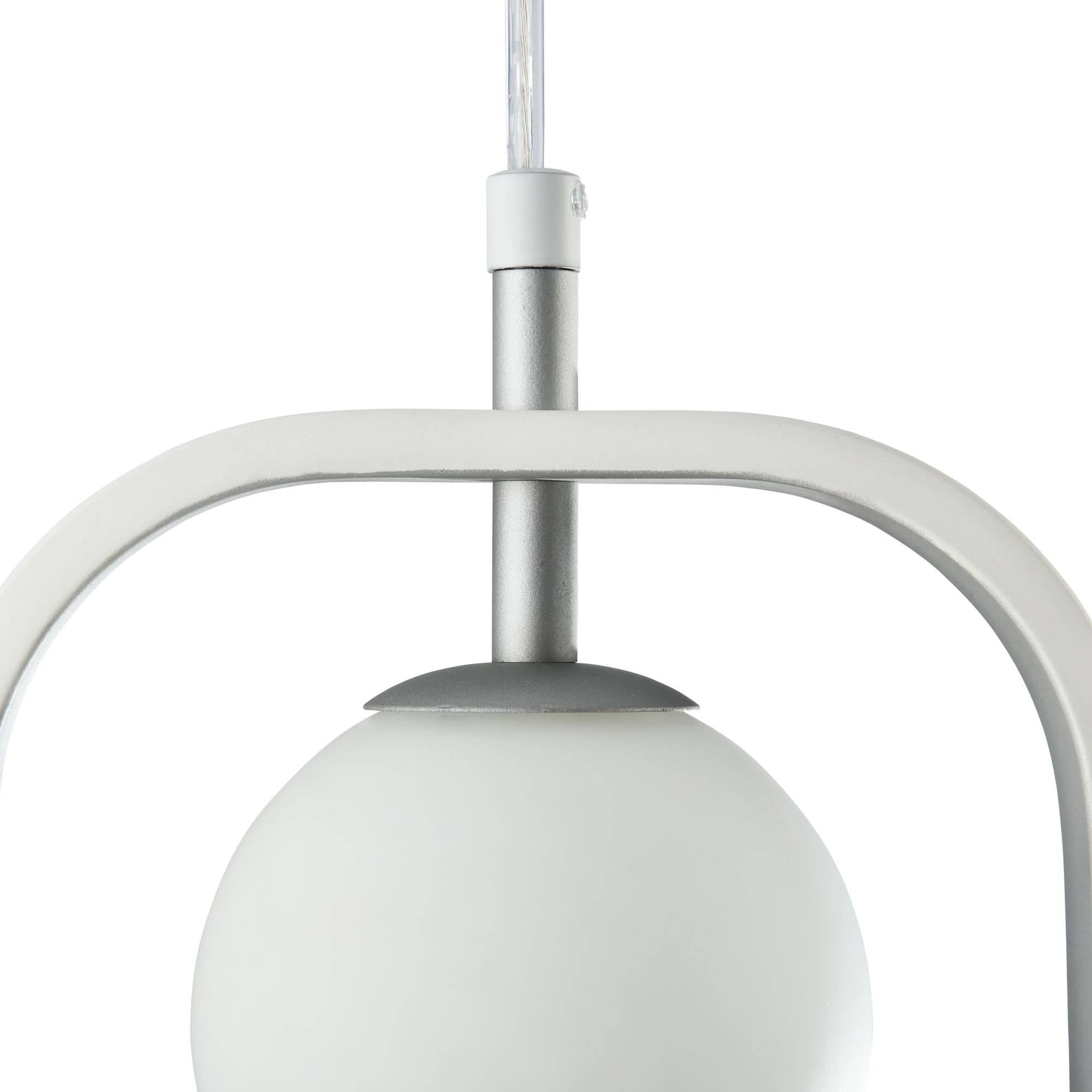 Maytoni Modern Avola Белый с Серебром Подвес 1xG9 40W MOD431-PL-01-WS — миниатюра 7