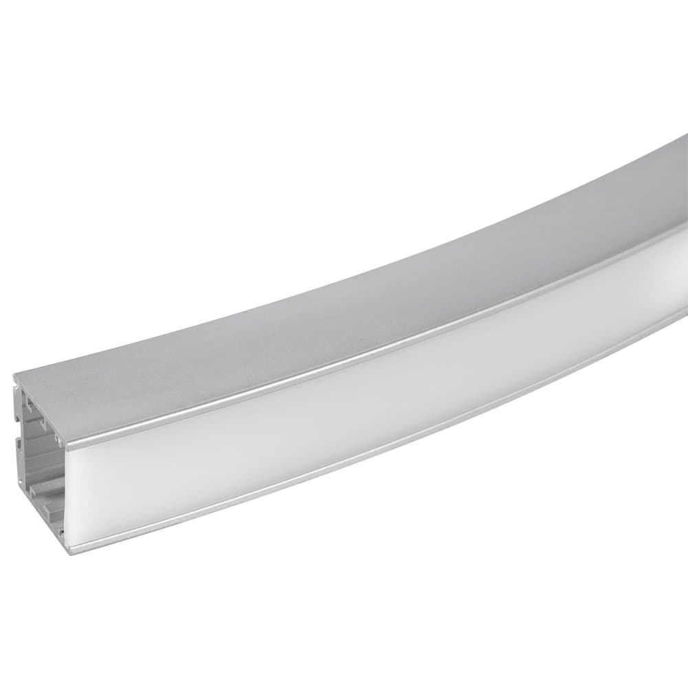 Arlight Профиль SL-ARC-3535-D1500-W90 SILVER (1180мм, дуга 1 из 4) (Алюминий) 026598 — миниатюра 2