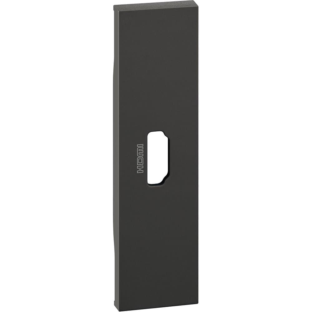 BT Living now Черный Лицевая панель для розетки HDMI 1 мод KG14