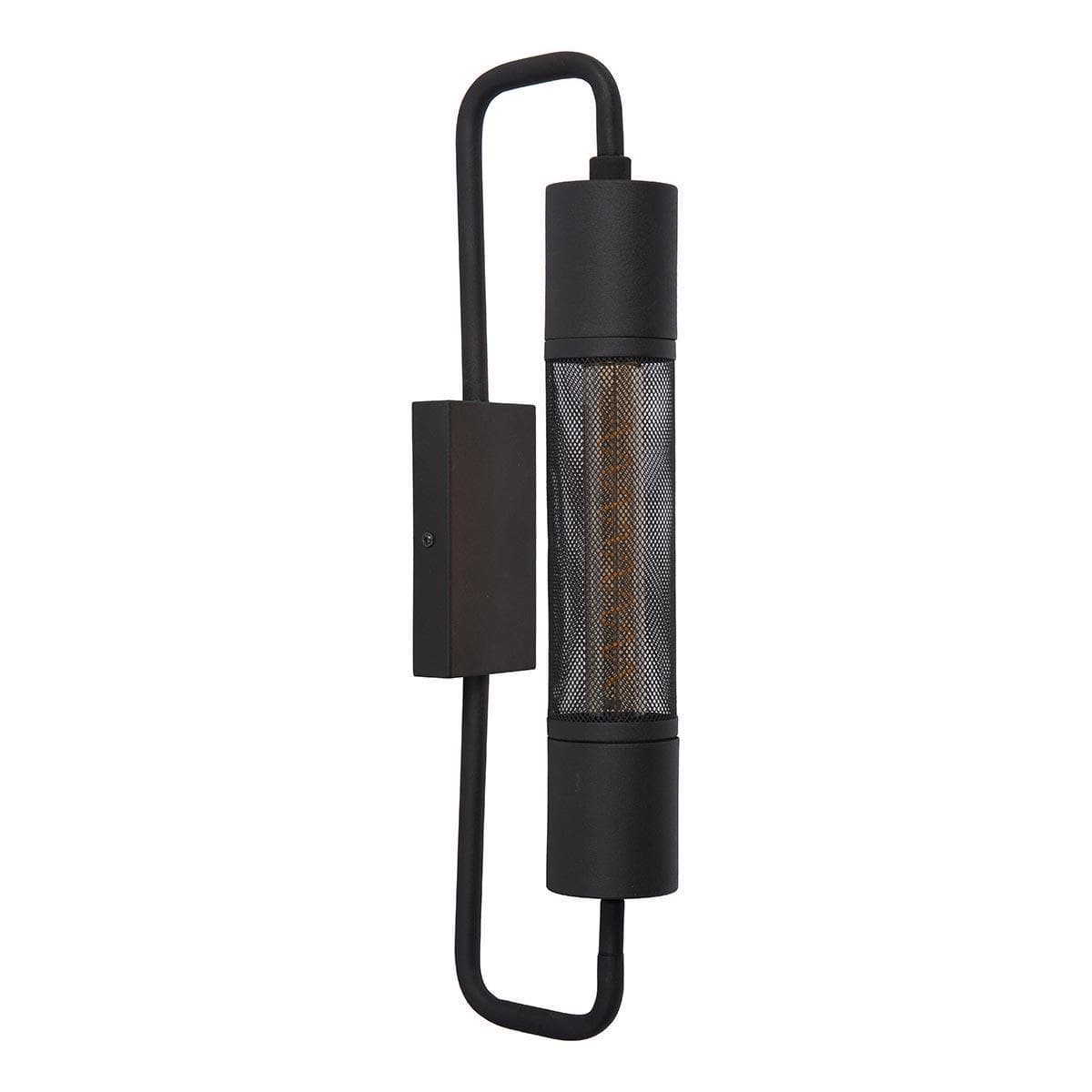 Lucide CALIXT Светильник настенный 1xE27 Black 05233/01/30 — миниатюра 1
