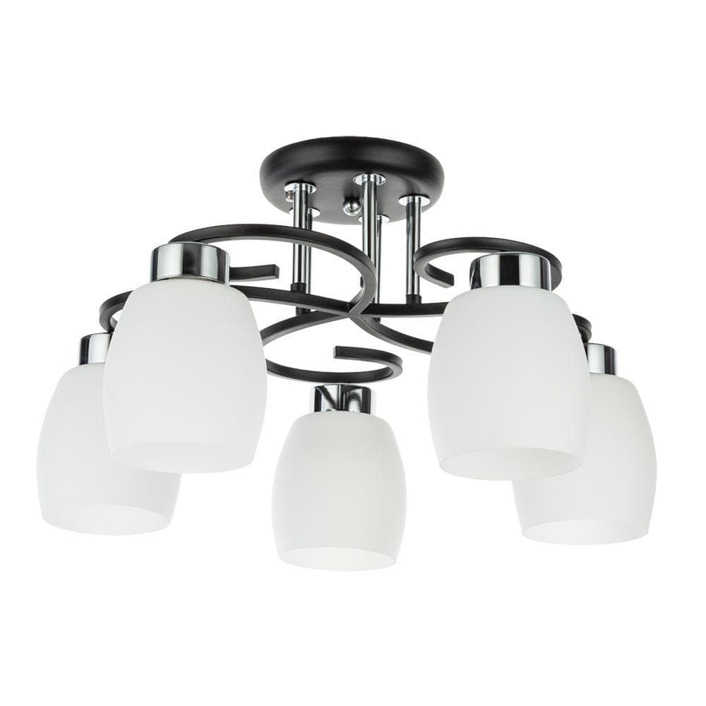 Arte Lamp KRIT Светильник потолочный лампа накаливания A4505PL-5BK — миниатюра 1