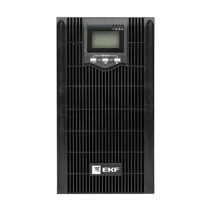 EKF Источник Бесперебойного Питания Линейно-интерактивный E-Power PSW 600 3000 ВА PROxima, напольный, c АКБ 4 х 12В_9 Ач — миниатюра 2