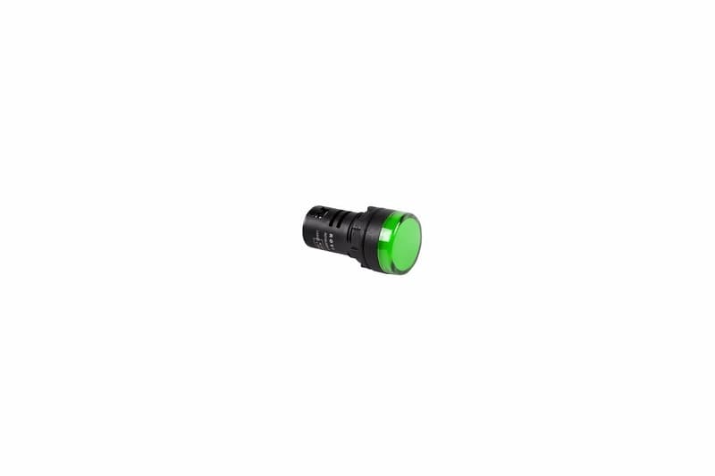 Индикатор Ø30 220V зеленый LED Rexant 36-3383