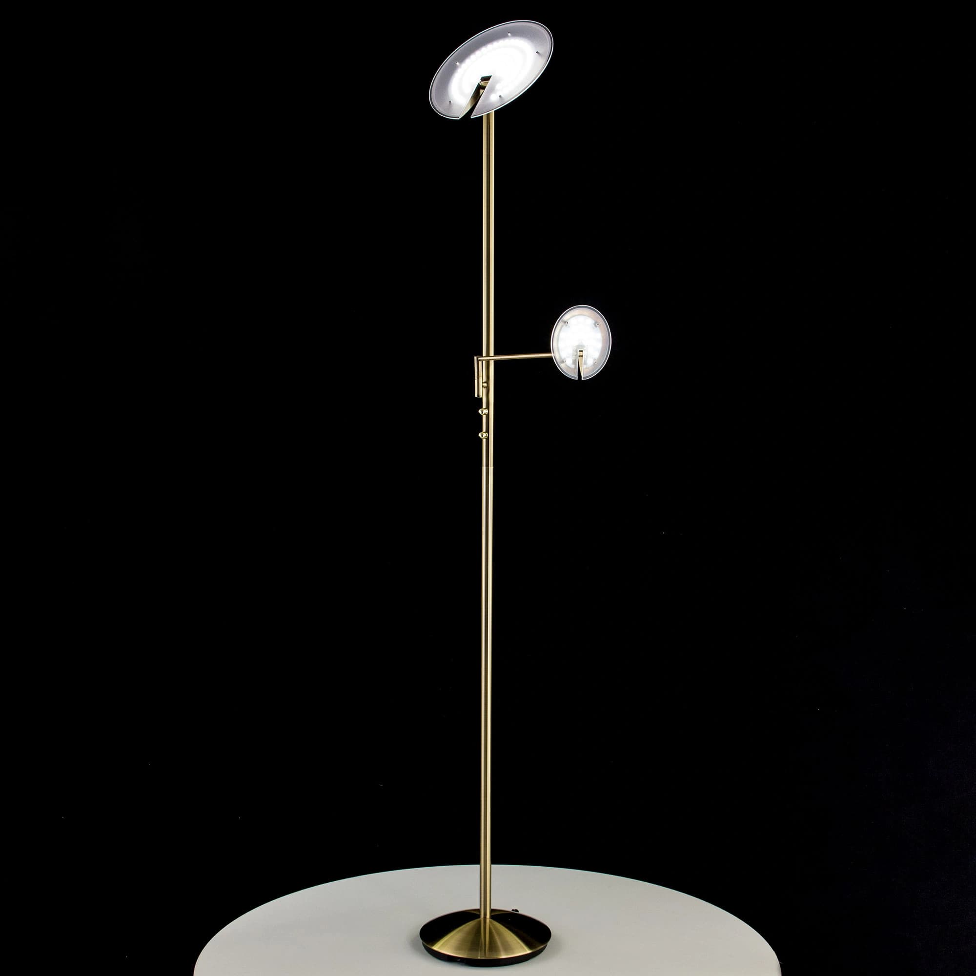 Citilux CL802003 Дискус Брон.Стар. Светильник LED Торшер — миниатюра 2