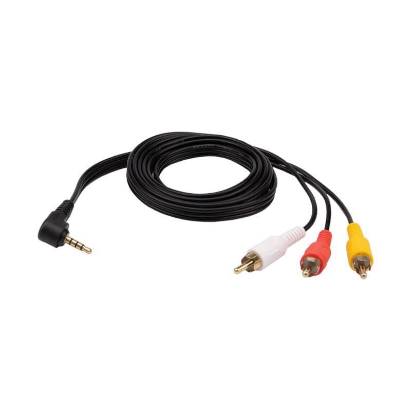 Шнур 3.5мм 4C шт - 3RCA шт 1.5M PE (GOLD) Rexant 17-4412-4