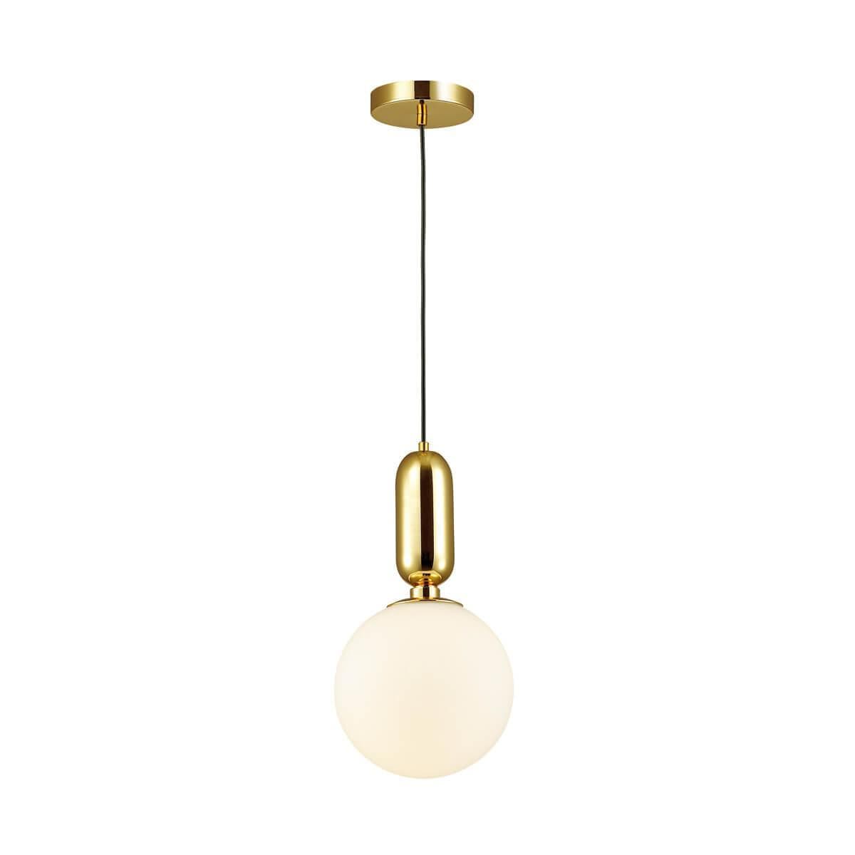 Odeon Light ЗВ3 золотой/белый Подвес Е27 1-40W 220V OK|A — миниатюра 1