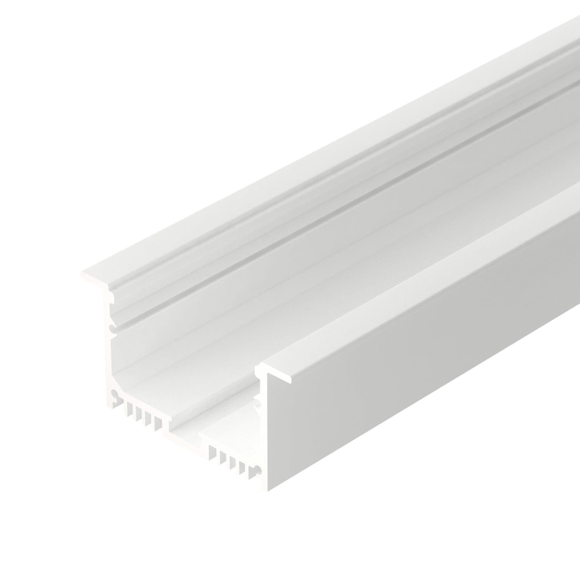 Arlight Профиль с экраном SL-LINIA62-F-2500 WHITE+OPAL (Алюминий) 021374 — миниатюра 2