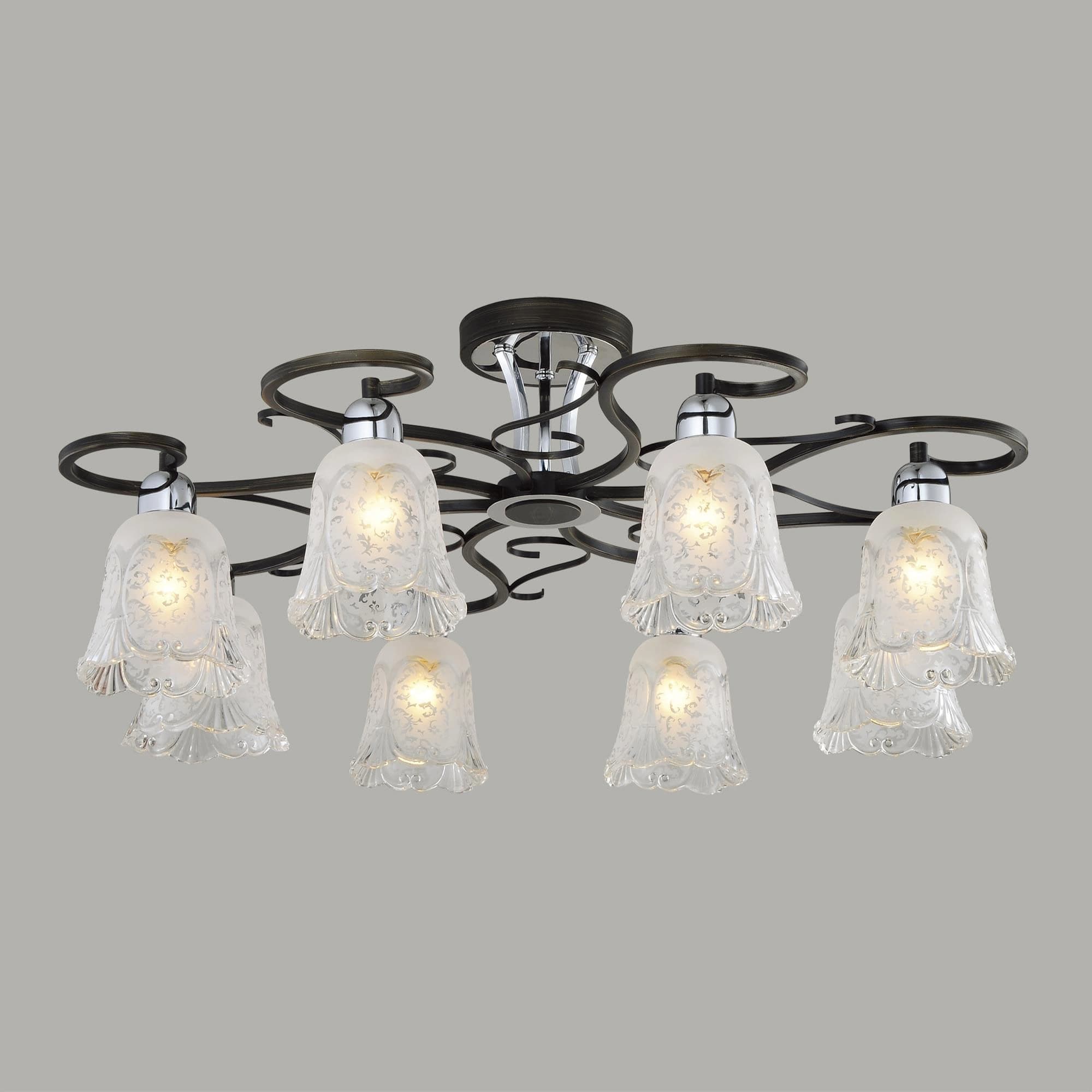 Citilux CL151181 Оливия Венге+Хром Светильник Люстра — миниатюра 2