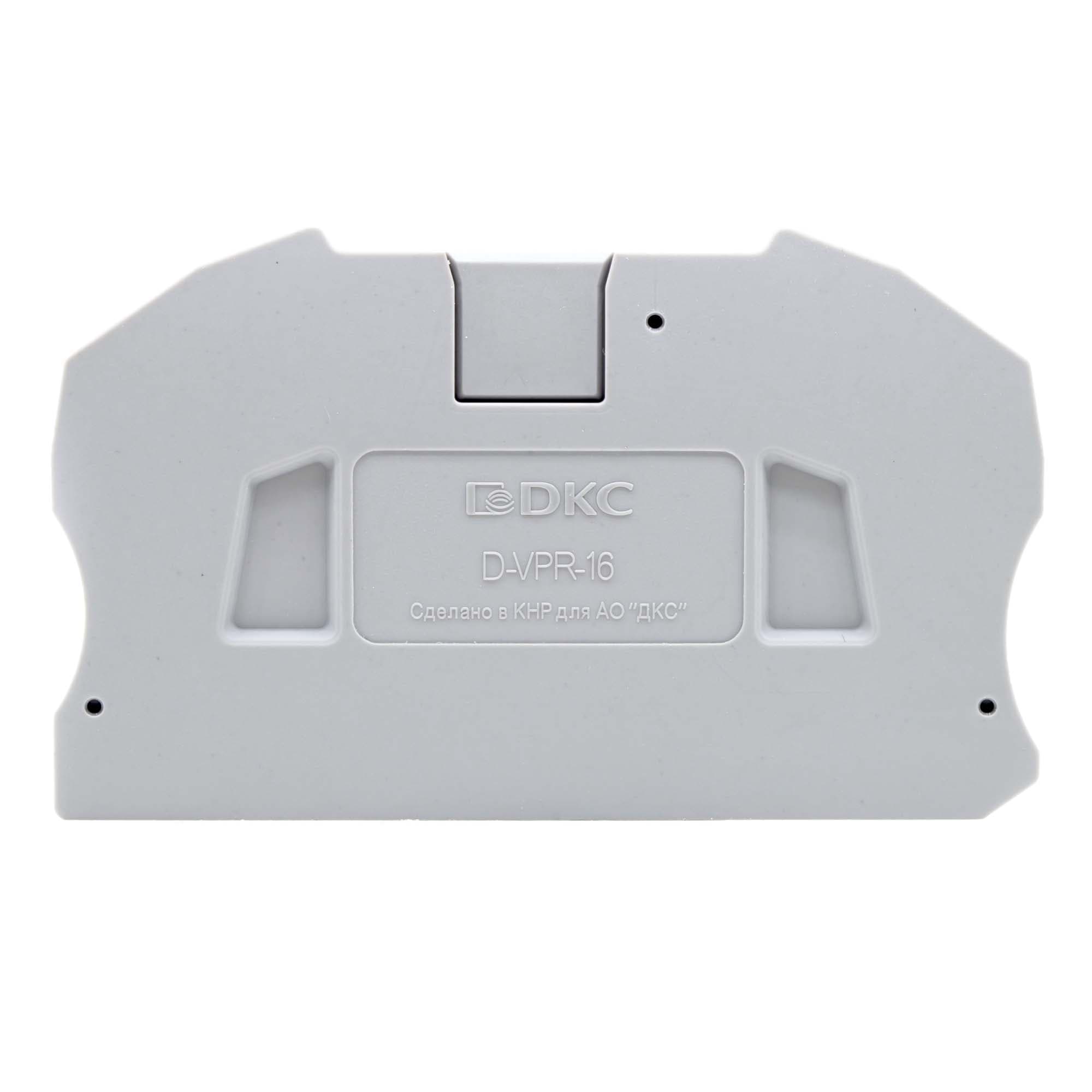 DKC Nuputuk Изолятор торцевой для клемм VPR-16