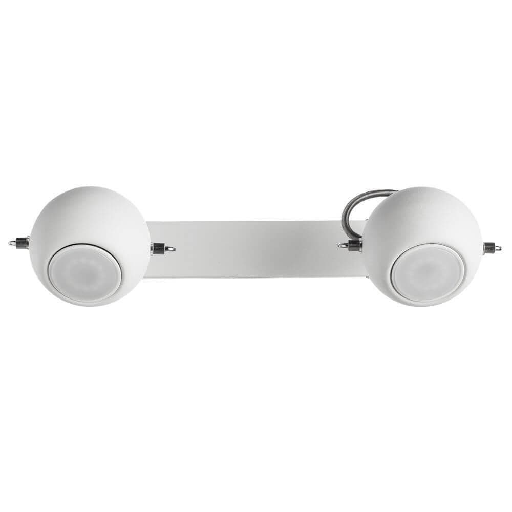 Arte Lamp Spia Хром/Белый Спот 2x50W 2xGU10 A9128AP-2WH — миниатюра 1