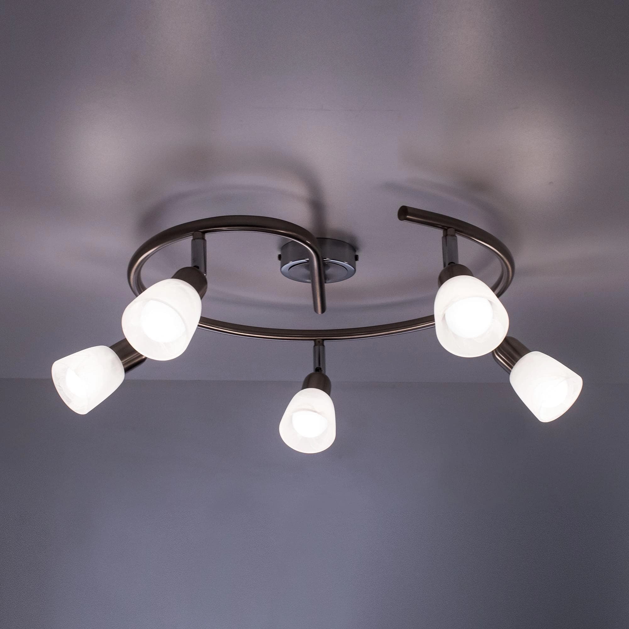 Citilux CL506551 Ронда Хром+Хром Мат. Светильник Наст.-Потол — миниатюра 2