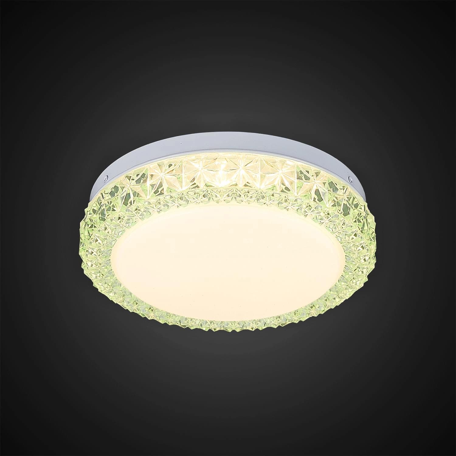 Citilux CL715R123 Kристалино Слим Зеленый Светильник Наст-Потол — миниатюра 3
