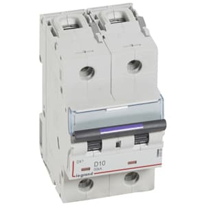 Legrand DX3 Автоматический выключатель 50кА 10А 2P D 410199 — миниатюра 2