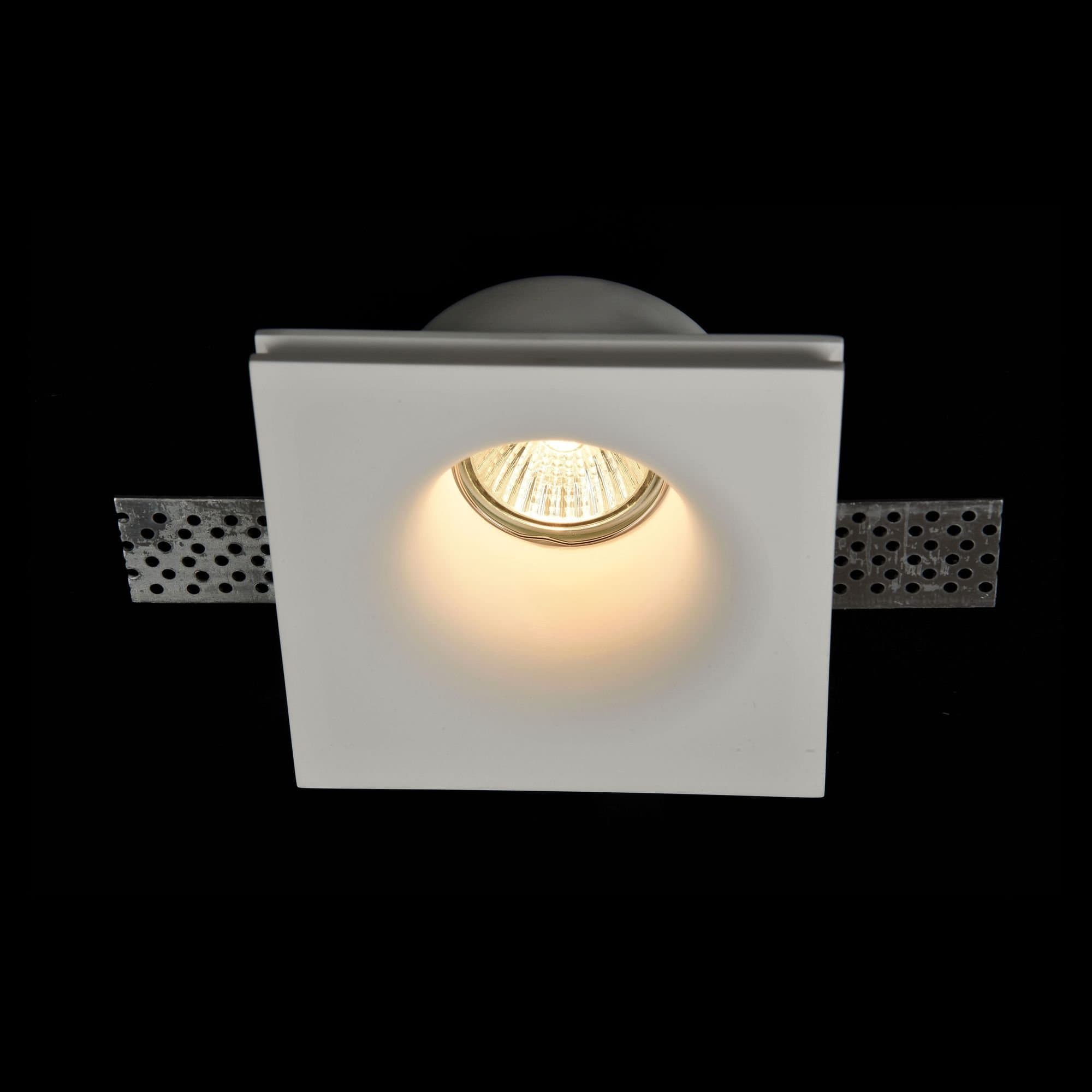 Maytoni DownLight Gyps Белый Встроенный светильник 1xGU10 35W DL001-1-01-W — миниатюра 2