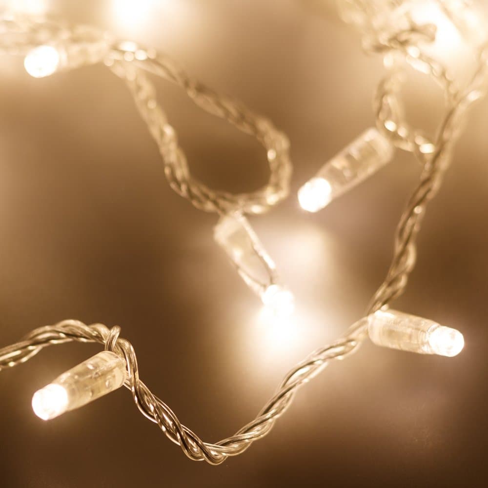 Arlight Светодиодная гирлянда ARD-STRING-CLASSIC-10000-CLEAR-100LED-STD WARM (230V, 7W) (Ardecoled, IP65) 025779 — миниатюра 2