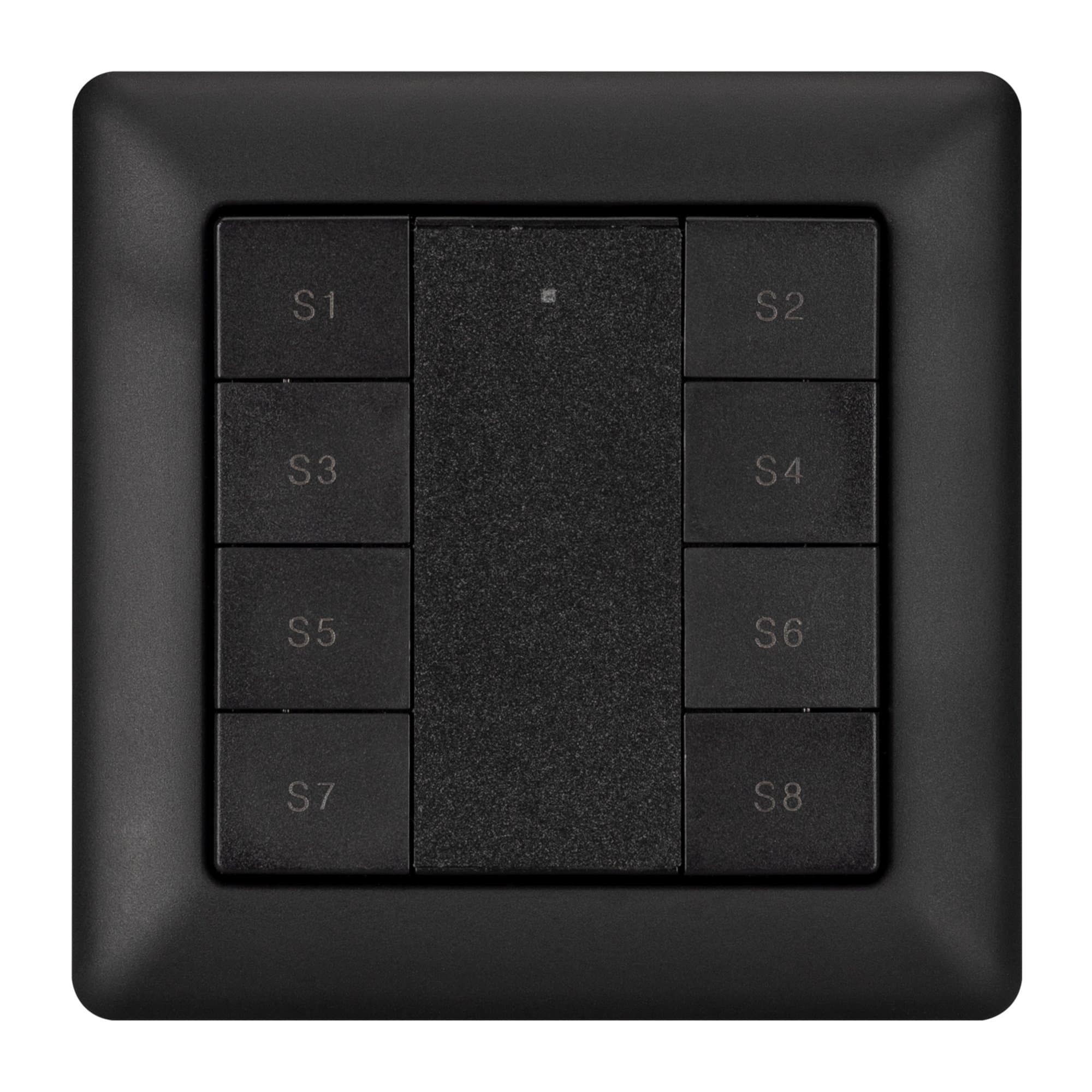 Arlight INTELLIGENT Панель DALI-223-1G-8SC-IN-BLACK (BUS) (INTELLIGENT -) 029244 — миниатюра 2