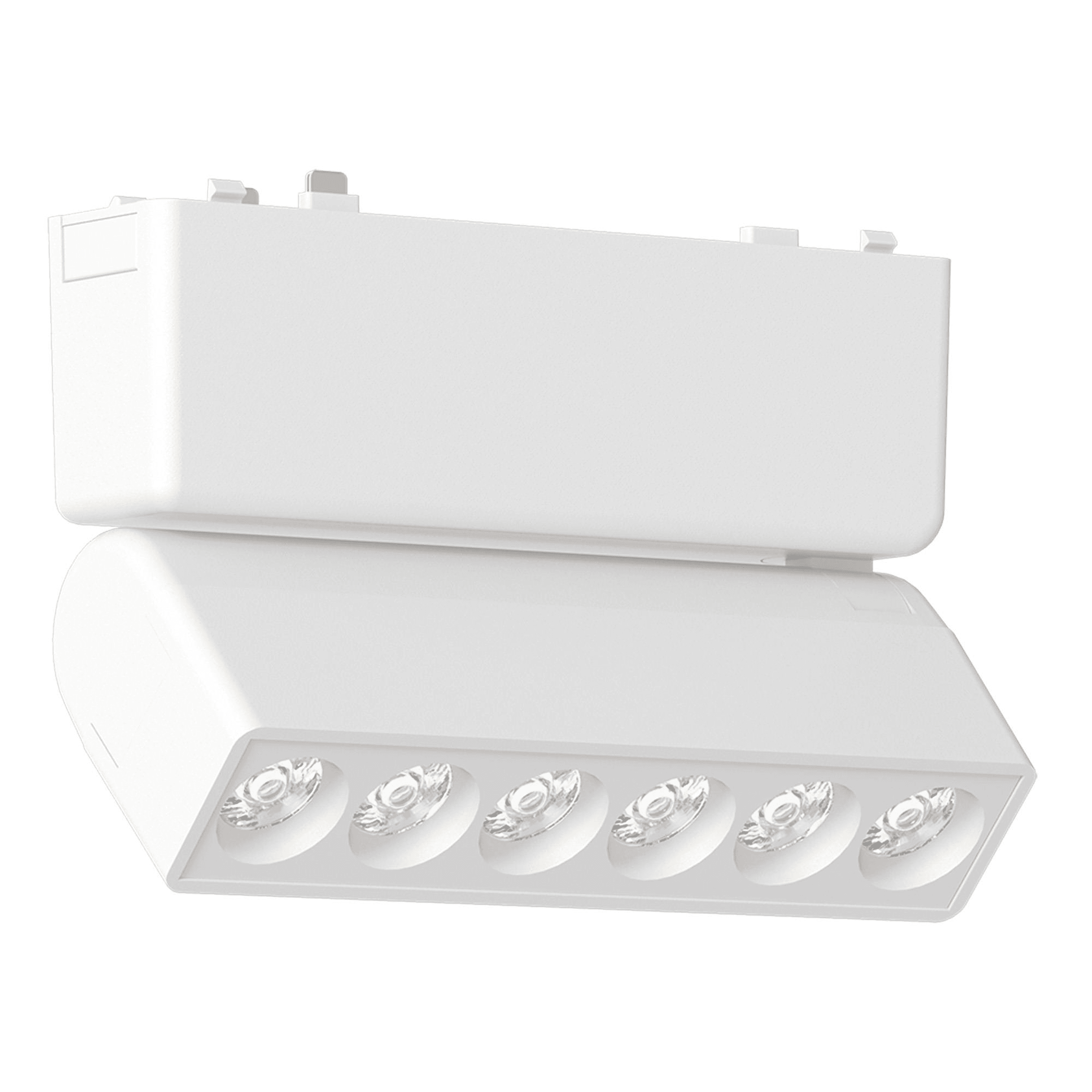 ST LUCE ST675.536.06 Магнитный трековый светильник Белый LED 1*6W 3000K 360Lm Ra>90 >90 IP20 L122xW26xH82 48V