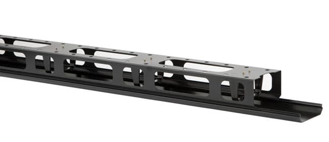 Hyperline CMV-42U-ML Металлический вертикальный кабельный организатор с крышкой 42U, для шкафов TTC, TTC2, TSA, TSC шириной 800 мм, черный (RAL 9004) 30835 — миниатюра 2