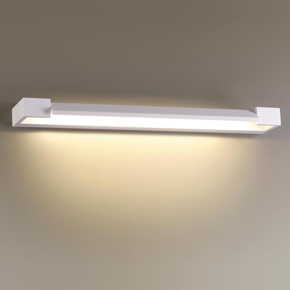Odeon Light 3887/18WW ODL20 121 белый/металл Настенный поворотный светильник LED 4000K 18W 220V IP44 ARNO — миниатюра 3
