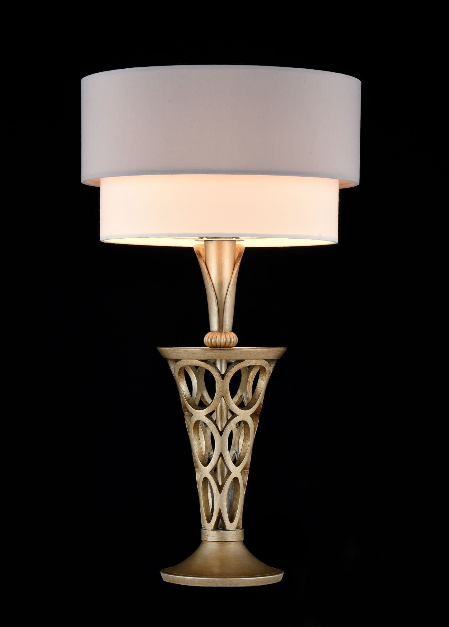 Maytoni House Lillian Серебро Антик Настольная лампа 1xE27 60W H311-11-G — миниатюра 2